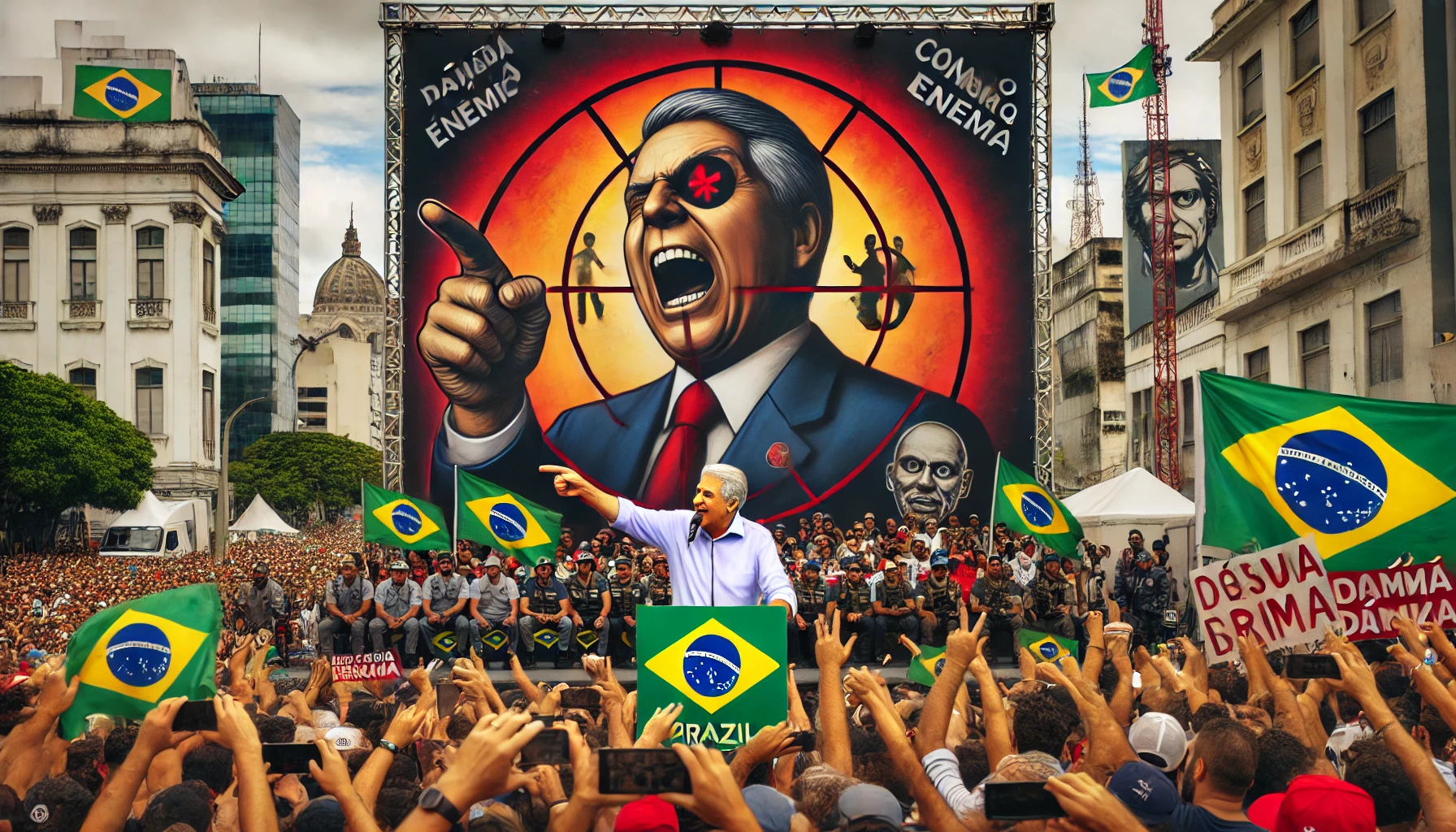 Narrativa Política de Bolsonaro e Lula, como eles movem multidões