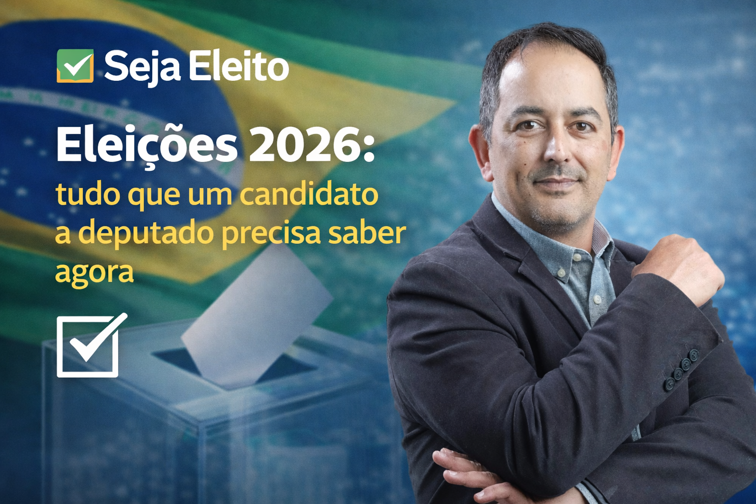 Eleições 2026: tudo que um candidato a deputado precisa saber agora