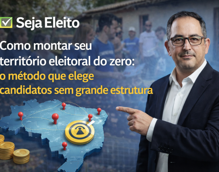 Como montar seu território eleitoral do zero: o método que elege candidatos sem grande estrutura